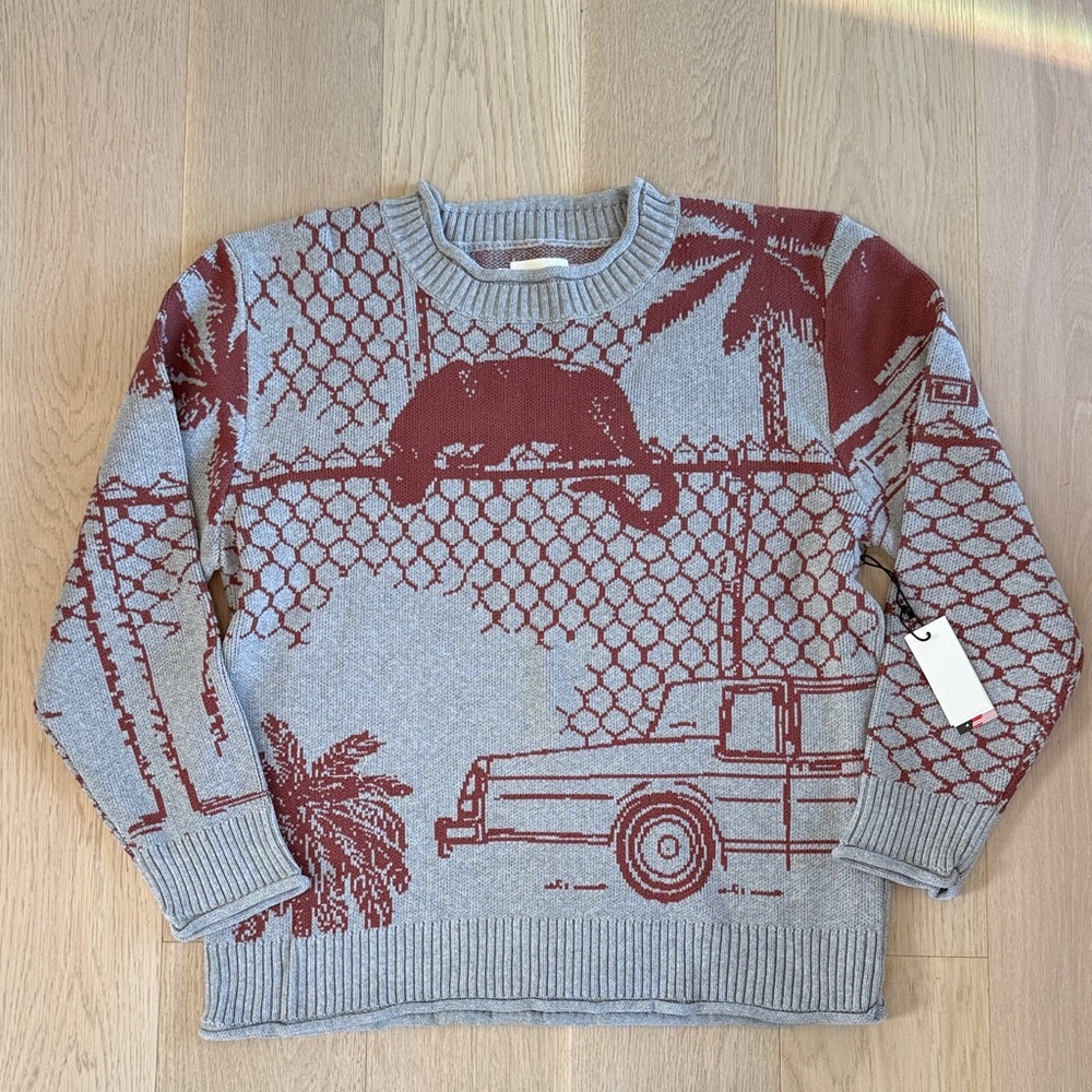 Honor the Gift Jungle Sweater NWT